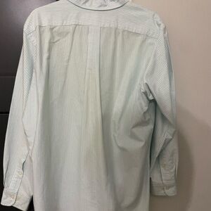 Ralph Lauren Men's Light Blue Pinstripe Shirt